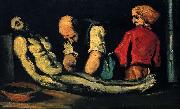 Paul Cezanne Vorbereitung auf das Begrabnis Sweden oil painting artist